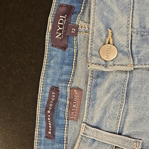 💕NYDJ💕 Barbara Bootcut Jeans ~ Solstice Wash 12 NWT - Picture 7 of 12